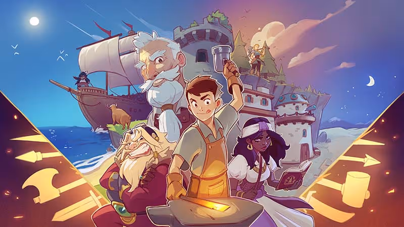 Key art for While the Iron’s Hot